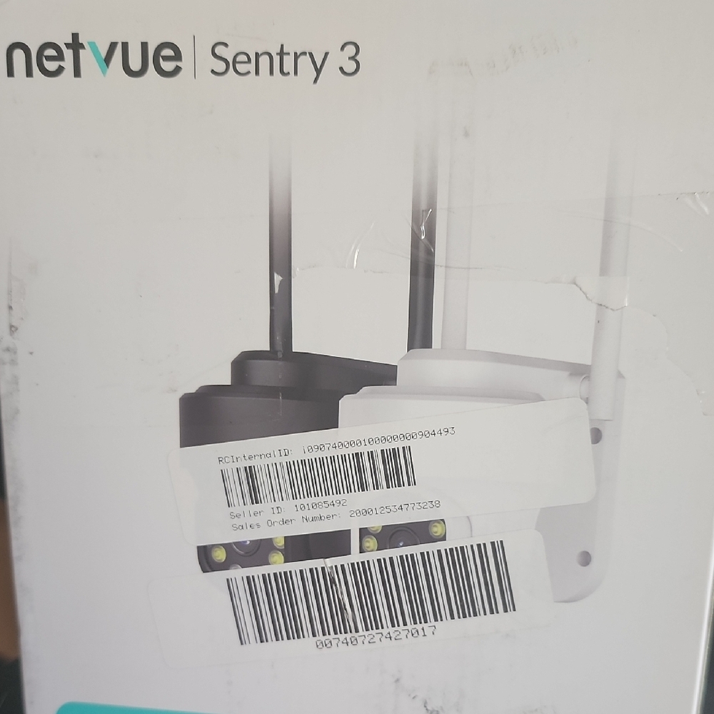 Sentry 3 Black and White Security Camera
